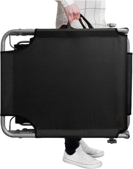 Hawaii Baldachin-Liege Klappbar Verstellbar Anthrazit 195 x 60 x 30 cm