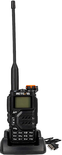 Retevis RA79 EU Ασύρματος Πομποδέκτης UHF/VHF 5W με Μονόχρωμη Οθόνη
