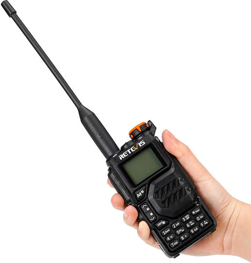 Retevis RA79 EU Ασύρματος Πομποδέκτης UHF/VHF 5W με Μονόχρωμη Οθόνη