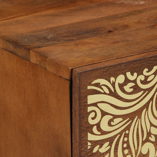 Bedside Table from Solid Mango Wood 40x33x46cm