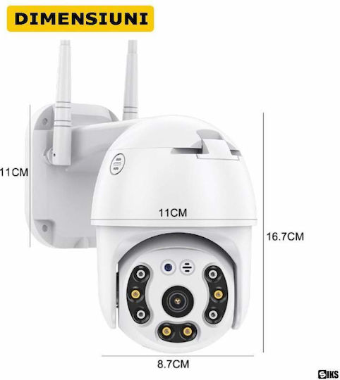 IP Κάμερα Παρακολούθησης Wi-Fi Full HD+ 5MP Αδιάβροχη με Αμφίδρομη Επικοινωνία