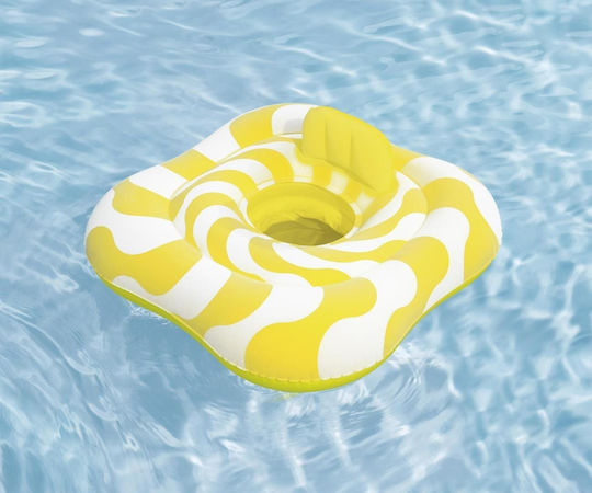 Bestway Kids' Swim Ring with Diameter 76cm. from 1 Years Old Yellow