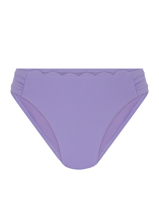 Bikinihosen Slip mit Schnürung Flieder