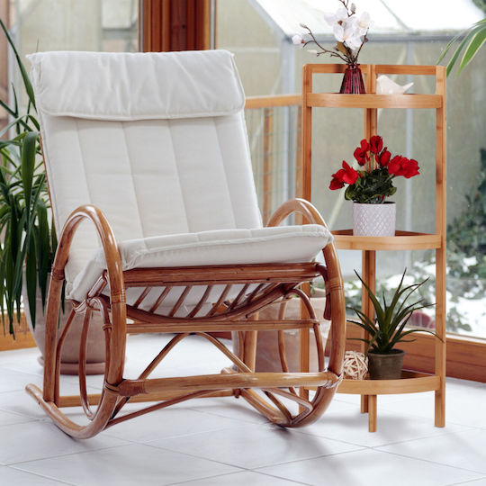 Relaxdays Corner Floor Bathroom Shelf Bamboo 90x36.5x26cm