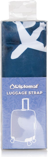 Diplomat Κάλυμμα Βαλίτσας Μπλε