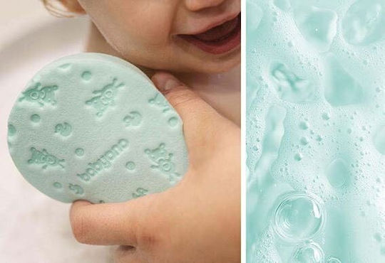 Babyono Baby Bath Sponge Green 1pcs