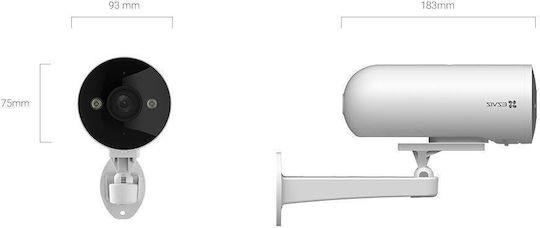 Ezviz IP Κάμερα Παρακολούθησης Full HD+ 3MP Αδιάβροχη με Αμφίδρομη Επικοινωνία και Φακό 4mm
