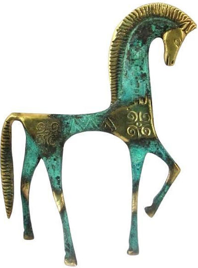 Διακοσμητικό Άλογο από Μέταλλο 22x16cm