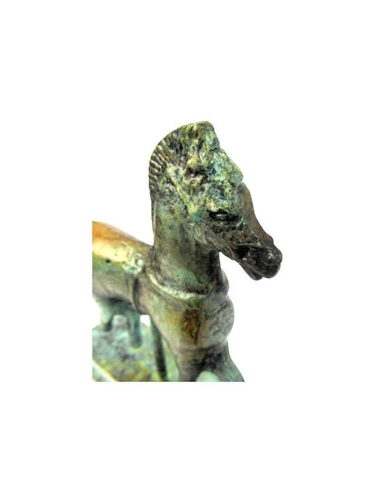 Decorative Horse made of Metal 11x10cm 1pcs