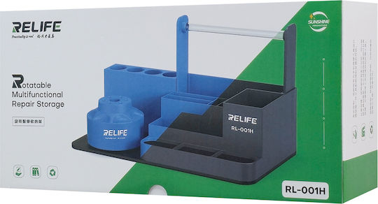 Relife Βάση Εργαλείων Επισκευές Κινητών Rl-001h 25.5x13x14.3cm Μπλε
