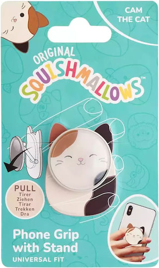 Jazwares Pop Socket for Mobile Phone Phone Grip Stand Cam Cat Pgsqm\-cam Multicolour