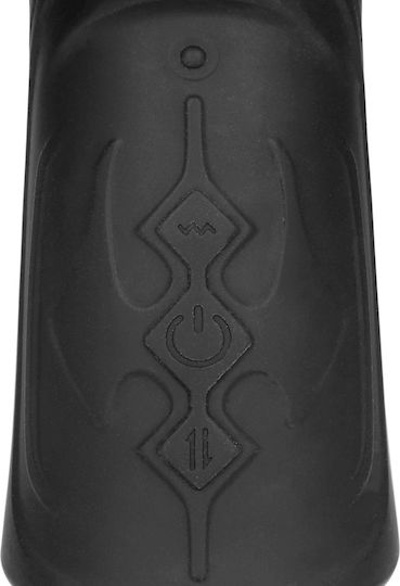 Shots Hand Held Vibrating Realistic Vibrator 13cm Black
