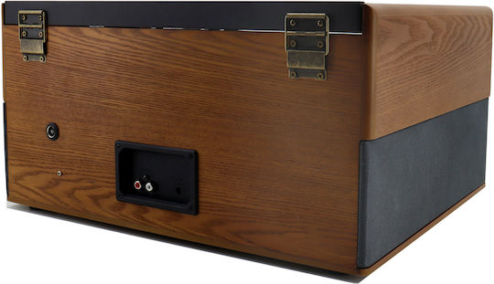 Soundmaster PL910 Turntables with Preamp and Built-in Speakers Brown