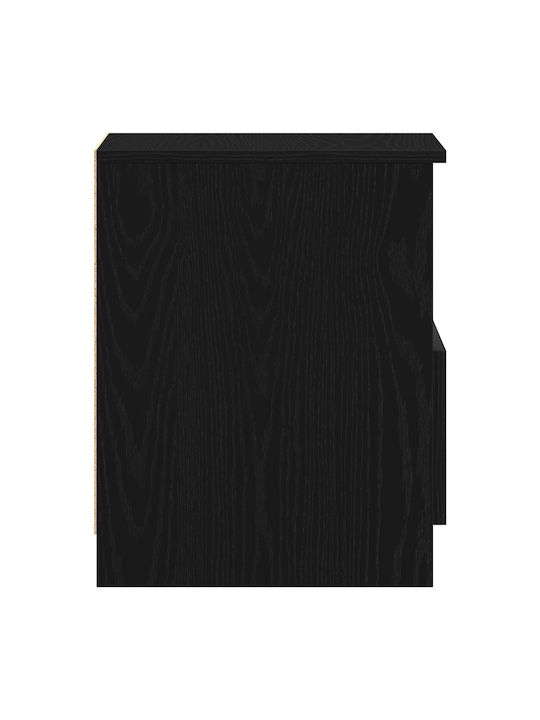 Noptieră Black oak 40x40x50cm
