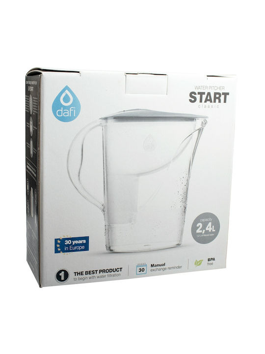 Dafi Start Κανάτα με Φίλτρο 2400ml