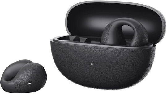 QCY Crossky C10 Open Ear Bluetooth Handsfree Headphones with Sweat Resistance and Charging Case Black