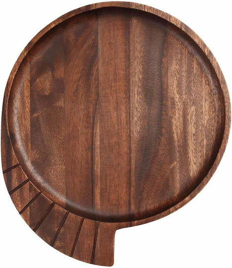 T&G Wooden Cheese Serving Platter 35cm