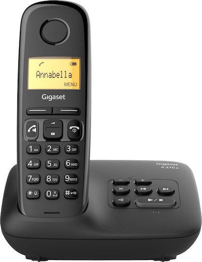 Gigaset A270A Duo Telefon fără fir Negru
