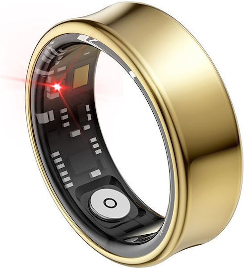 XO RS01 Smart Ring 16.1mm with Heart Rate Monitor Black