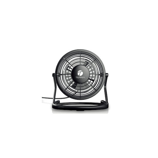 Estia Mini Ventilator De Masă Terra USB 5W Portocaliu