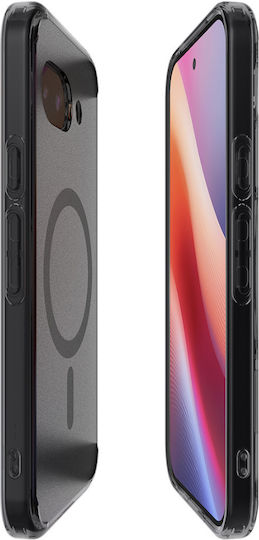 Spigen Ultra Hybrid Metal Ring (MagFit) Umschlag Rückseite Silikon / Kunststoff 2mm Clear White (Google Pixel 9a)