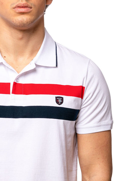Polo Bluză cu mânecă scurtă White