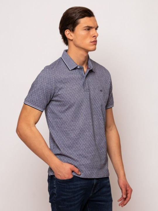 Polo Short Sleeve Blouse Blue
