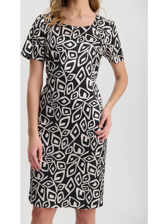 Midi Kleid für Hochzeit / Taufe Black