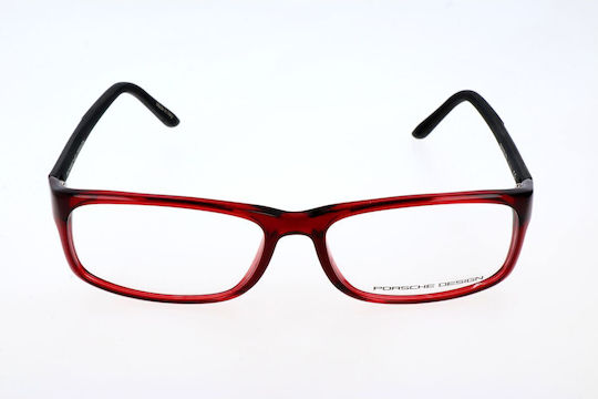 Porsche Design Weiblich Kunststoff Brillenrahmen Rot