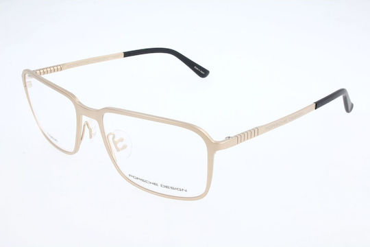 Porsche Design Ανδρικός Σκελετός Γυαλιών Χρυσός