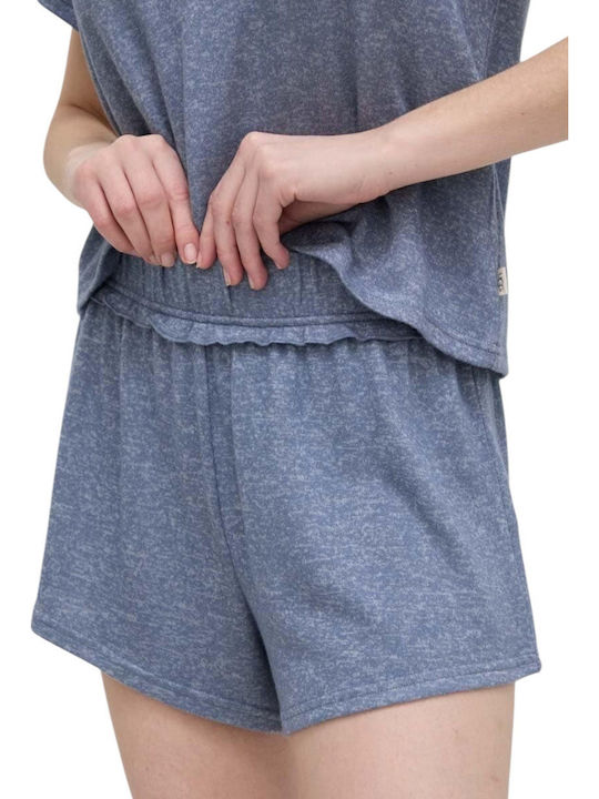 UGG Καλοκαιρινό Γυναικείο Σετ Πιτζάμας Μπλε Aniyah Set