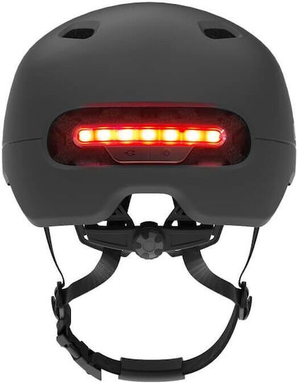 Livall C20 Κράνος για Ηλεκτρικό Scooter Large/57-61cm σε Μαύρο Χρώμα