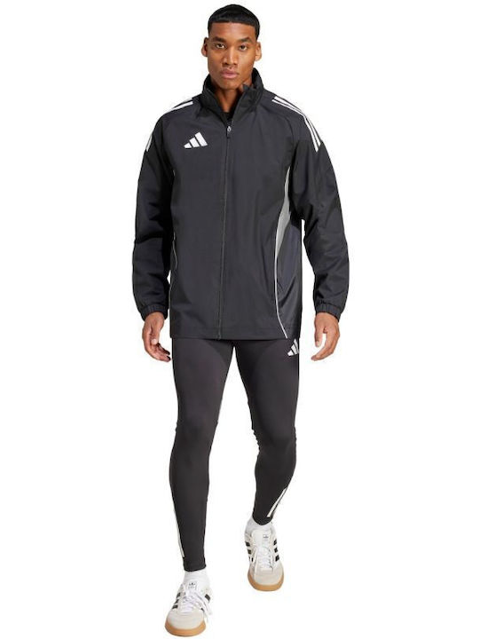 Tiro Men's Cardigan with Hood Black