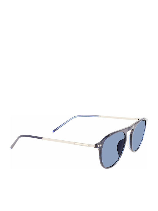 Zeiss Men's Sunglasses with Navy Blue Frame and Blue Lens S0390353