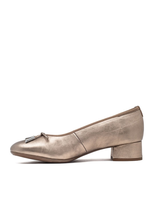 Leder Pumps Braun