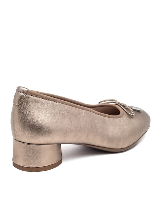 Leder Pumps Braun