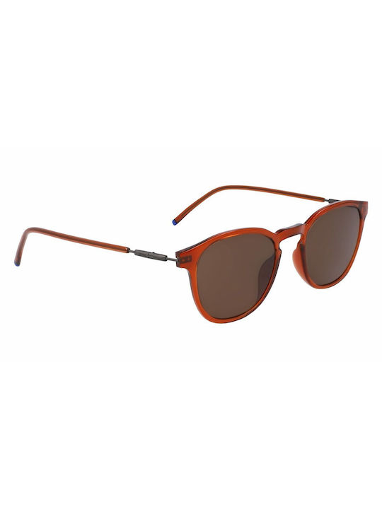 Zeiss Unisex Sunglasses with Brown Frame and Brown Lens S0390346