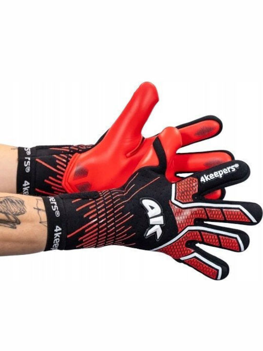 4Keepers Torwarthandschuhe Erwachsene Schwarz
