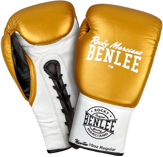 Benlee Mănuși de Box din Piele pentru Competiție Aurii