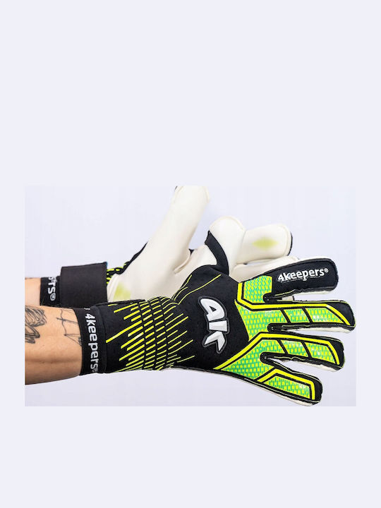 4Keepers Torwarthandschuhe Erwachsene Schwarz