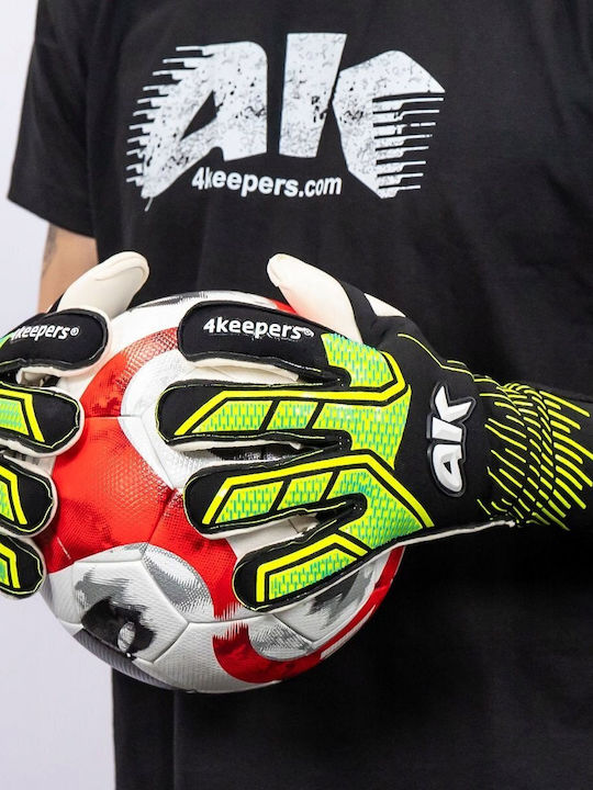 4Keepers Torwarthandschuhe Erwachsene Schwarz