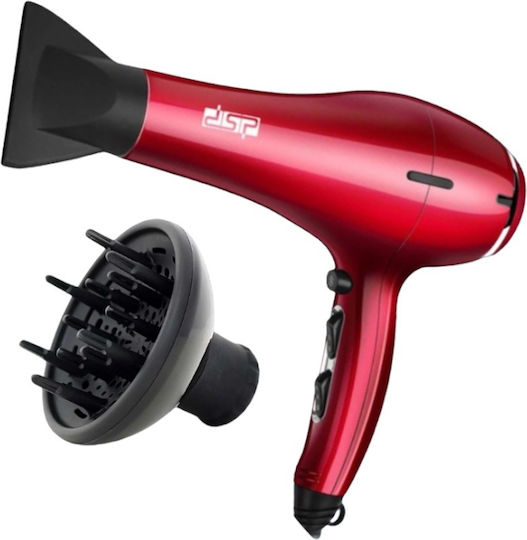 DSP DSP30075 Professionell Haartrockner 2300W Red