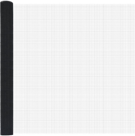 vidaXL Plasă de sârmă Galvanizat Module Gri 1.5x25m