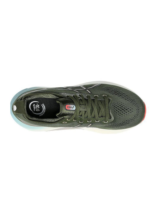 Gel-Kayano 31 Men's Sport Shoes Running Smog Green Black