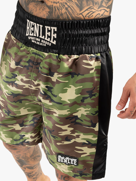 Benlee Amboy Boxing Trunks Camo Woodland Boxing Shorts