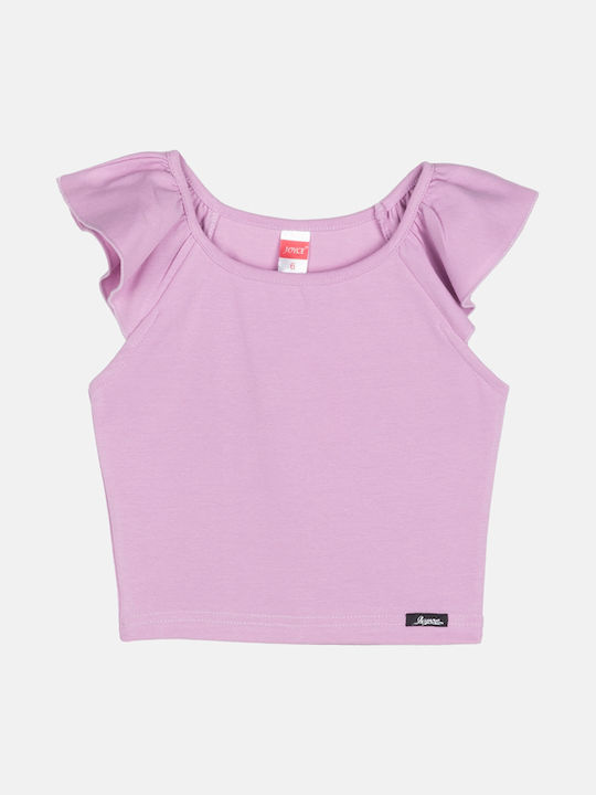 Joyce Kinderbekleidungssets mit Shorts Flieder 2 Stück