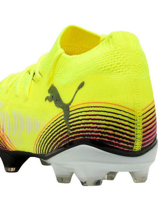 PUMA Future 8 Match Fußballschuhe mit Stollen Gelb