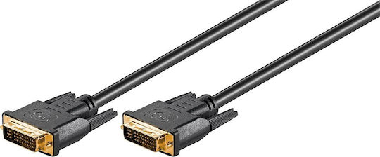 Goobay Kabel DVI-I-Stecker - DVI-I-Stecker 10m Schwarz (69208)