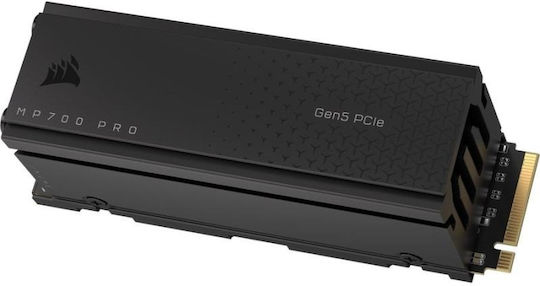 Corsair MP700 PRO SSD 2TB M.2 Type with PCI Express 5.0 Connection and Heatsink CSSD-F2000GBMP700PRO