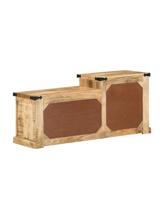 Suport pentru pantofi din Lemn Masiv L110xW35xH50cm